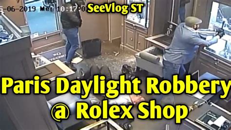 rolex paris robbery|rolex watch robbery.